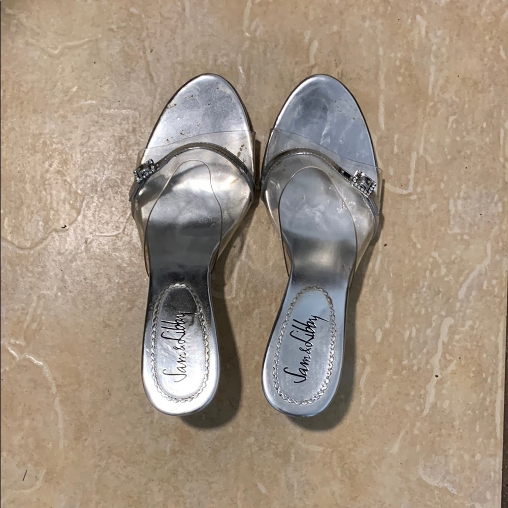 Elegant Silver Women's Sandals